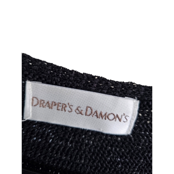 Draper's & Damon's cold shoulder fringe top. Size M - Picture 6 of 8